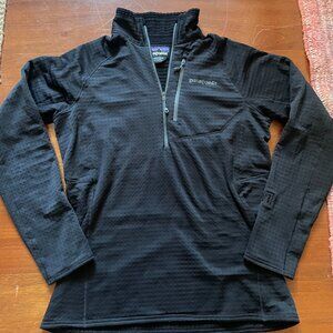 Patagonia R1 Fleece Pullover, Women's Medium, Black